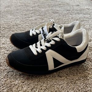 LOFT Black and White Sneakers